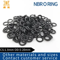 rubber ring black nbr sealing o ring cs1 9mm od55 567891011121314151617181920 o ring seal gasket ring washer