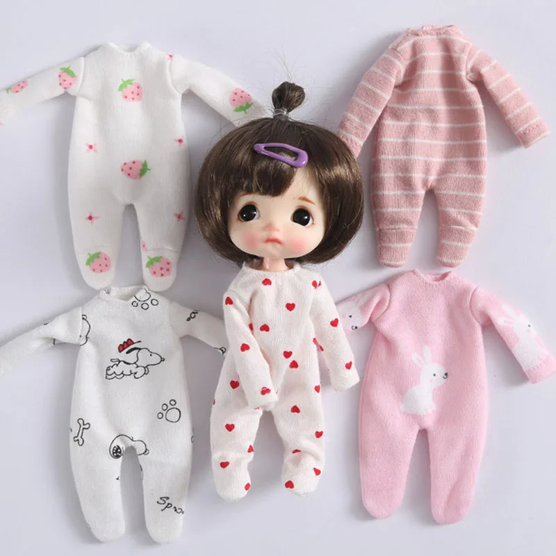 

Ob11 детская одежда криперы пижамы 12 точек BJD детская одежда Молли детская одежда сестра голова ГСК кукла аксессуары для кукольной одежды