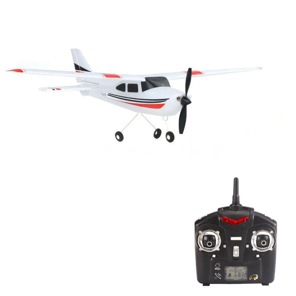 Wltoys F949 RC самолет с фиксированным крылом 2 4G 3Ch дистанционным управлением 200 м на
