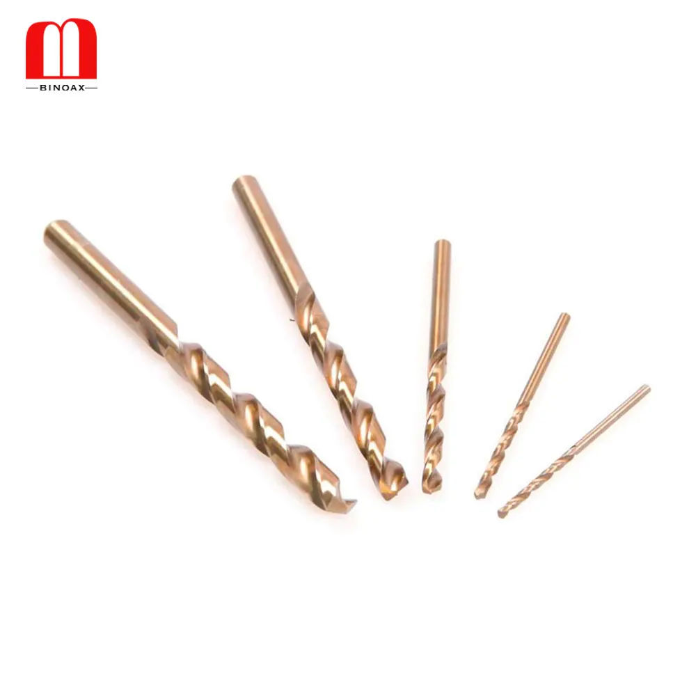 

Набор сверл BINOAX из быстрорежущей стали M35 с кобальтом, 5 шт., мульти-биты для металла, нержавеющей стали, 2 мм, 2,5 мм, 4 мм, 6,5 мм, 7,5 мм