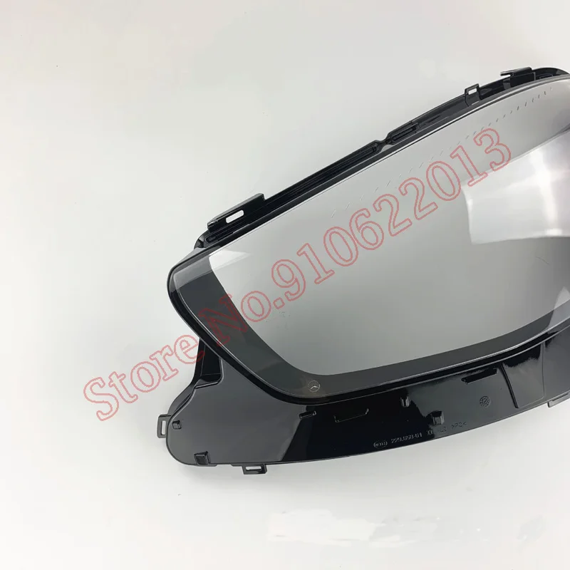 

For Mercedes-Benz E-Class W213 2021-2022 Car Front Headlight Cover Lens Glass Lampshade Bright Head Light Caps Lamp Shell