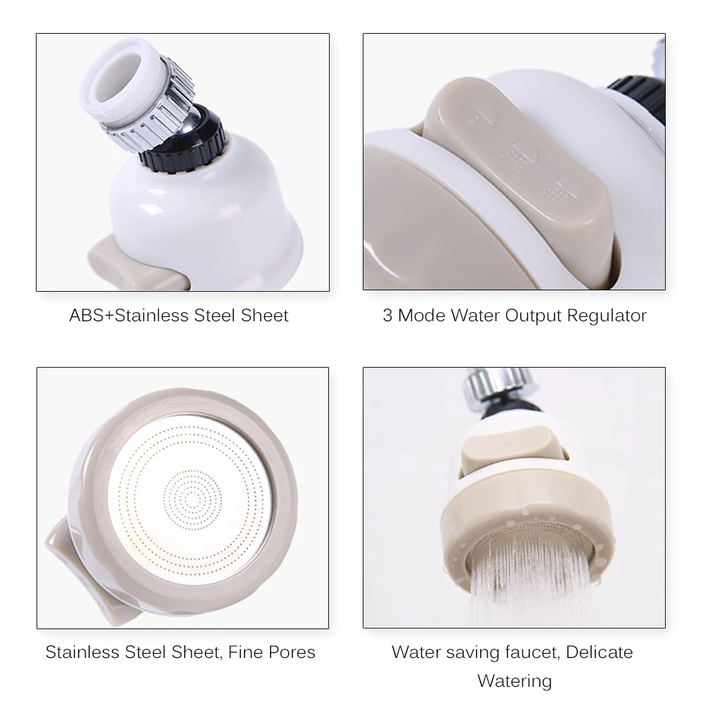Насадка для душа с фильтром на кран 360 градусов|Аксессуары кухонных кранов| |