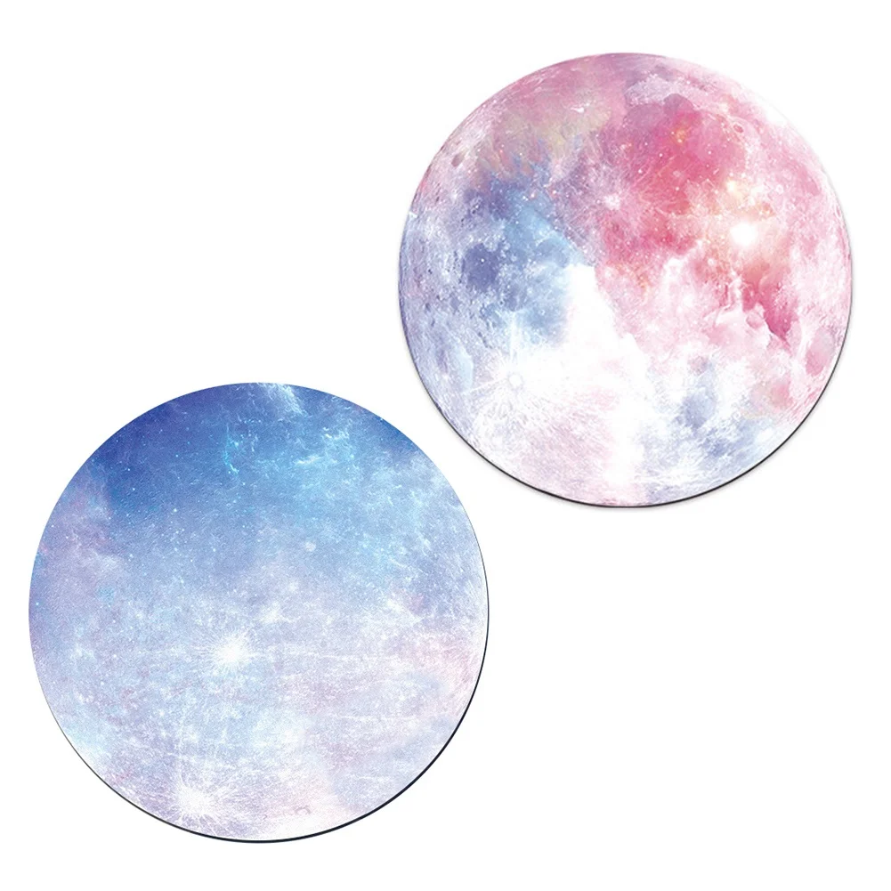Круглый коврик для мыши серия Planet Mat Earth/Venus/Mars/Mercury/Jupiter/Pluto/Rainbow Moon/Black Moon