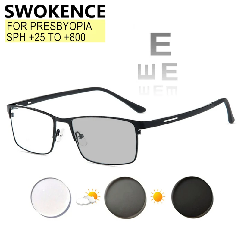 

Очки для чтения при дальнозоркости и гиперметропии от + 25 до + 800 женские и мужские очки по рецепту астигматизм фотохромные с защитой от синег...