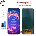 ЖК-дисплей 6,41 дюйма с рамкой для Oneplus 7 GM1901 GM1900 дисплей сенсорный датчик дигитайзер в сборе для One plus 7 oneplus 7 дисплей