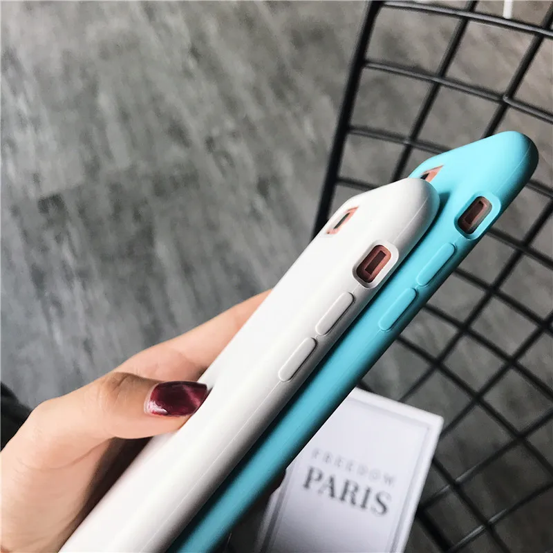 Оригинальный Мягкий силиконовый чехол для iPhone 6 6s 7 8 Plus телефона 11 Pro max X XI 2019 Xr Xs 7Plus