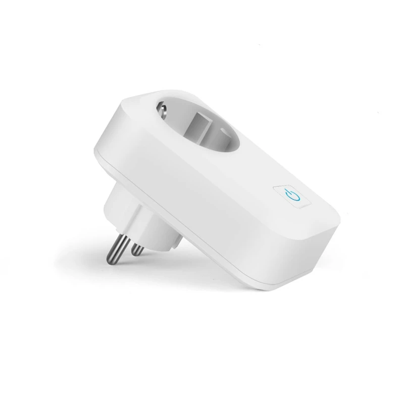 Smart Wifi Power Plug with Monitor Home Wireless Socket Works for Alexa Google Tuya App EU | Электроника