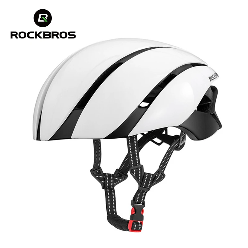

ROCKBROS Ultralight Bike Helmet Cycling EPS Integrally-Molded Helmet Reflective Mtb Bicycle Safety Hat For Men Women 57-62 CM