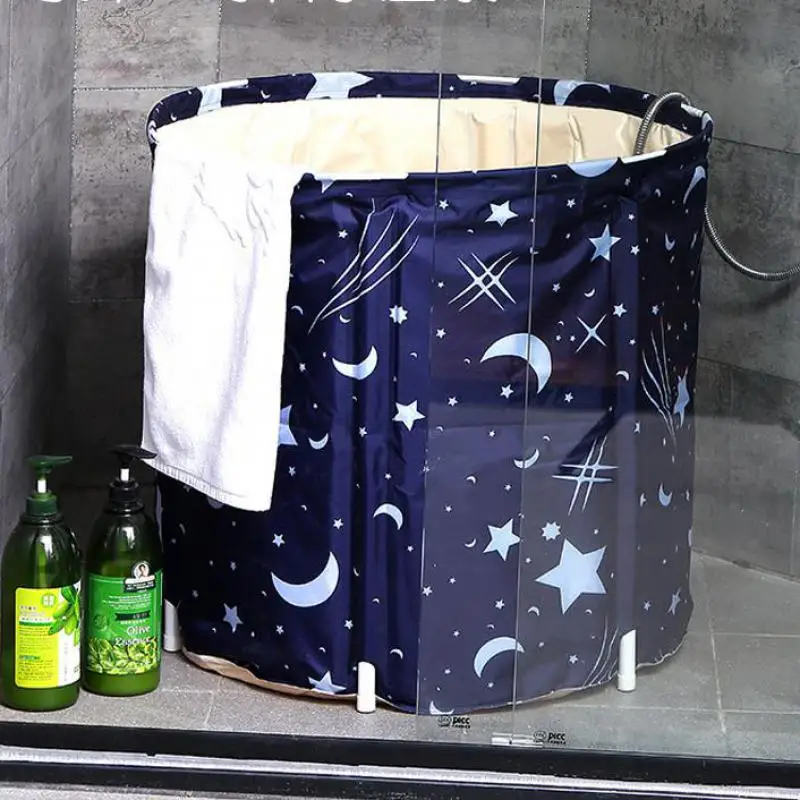 Дрожащая ванна взрослая Складная сетка красная домашняя портативная утолщенная