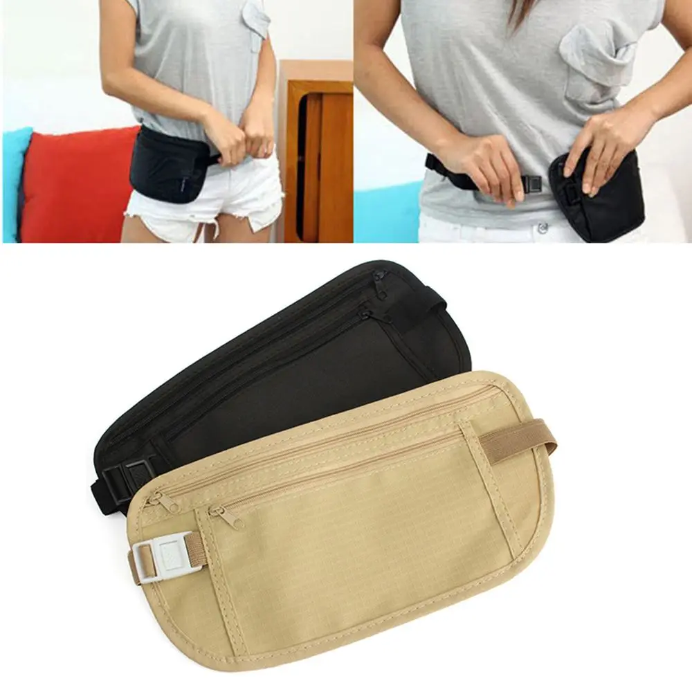HOT Invisible Travel Waist Packs Pouch for Passport Money Belt Bag Hidden Security Wallet Gifts | Багаж и сумки