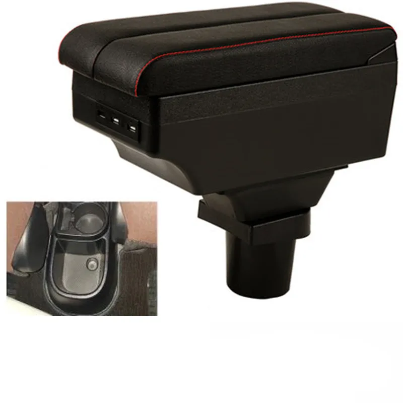 Подлокотник для Toyota yaris подлокотник vitz консоль хранения с USB-интерфейсом