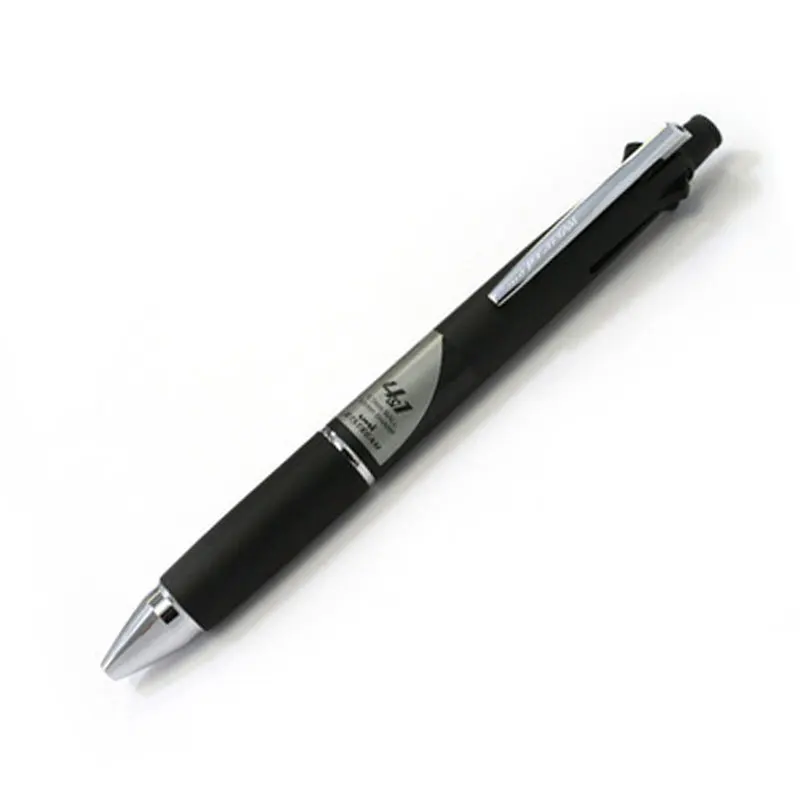 1 шт Uni MSXE5-1000-07 Jetstream 4& 1 4 цвета 0,7 мм шариковая мульти ручка(черный, синий, красный, зеленый)+ 0,5 мм карандаш - Цвет: Black 1Pcs