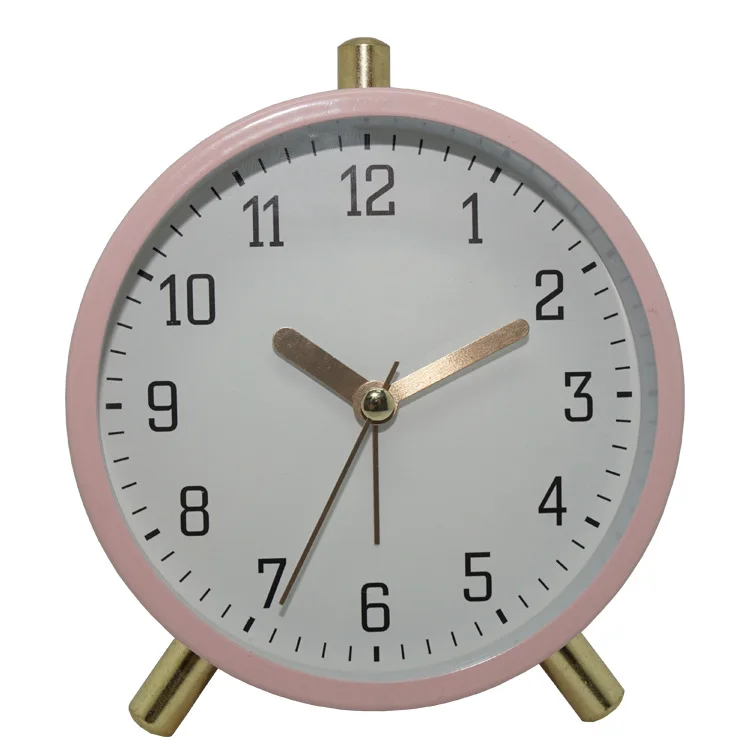 

2021 Disney retro nostalgic wall clock electronic smart luminous timer wake up children's desktop alarm clock bedroom decoration