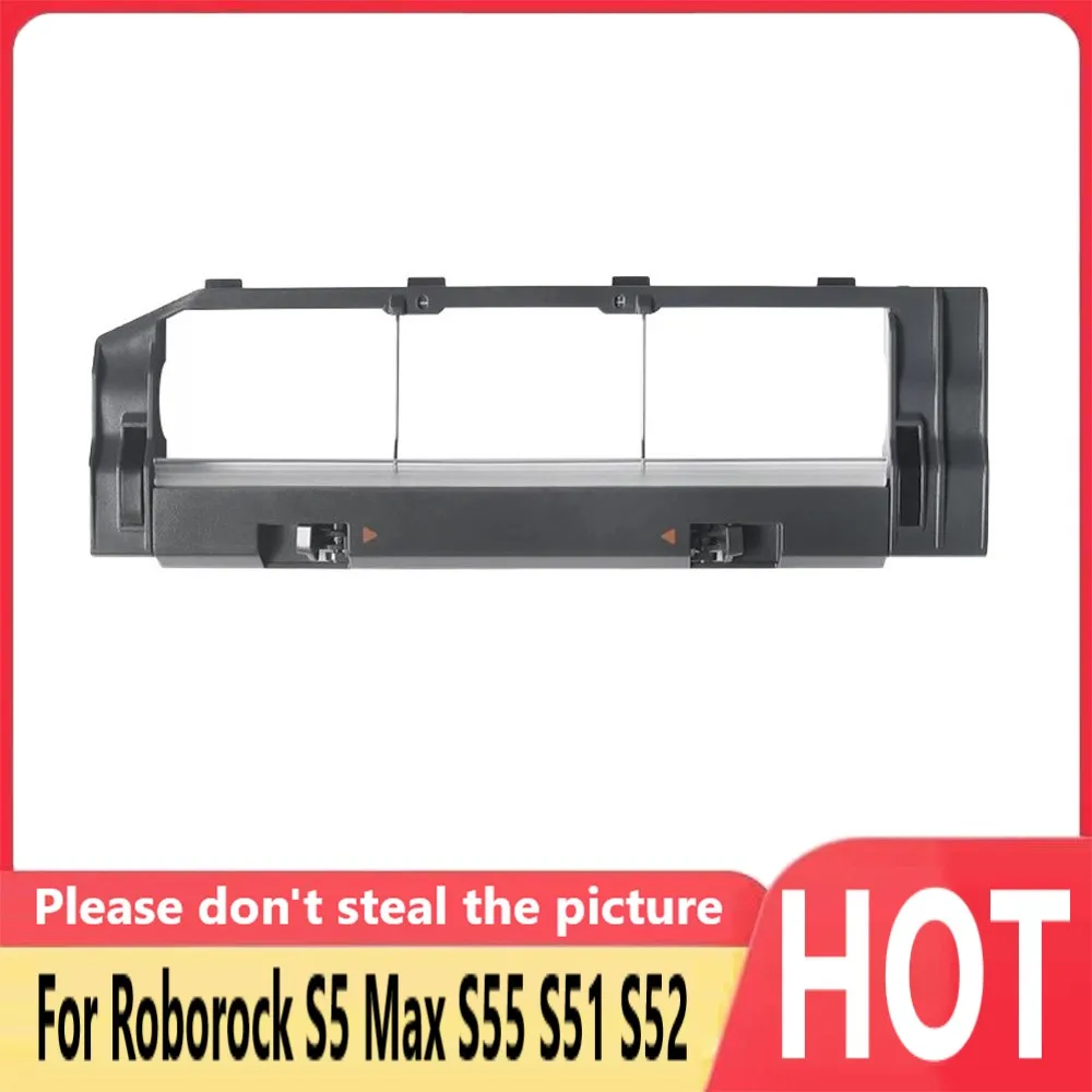 

Black Main Brush Cover Parts For Xiaomi Roborock S5 S50 S51 S55 S6 S60 S65 E25 E35 E20 Vacuum Cleaner Replacement Accessories