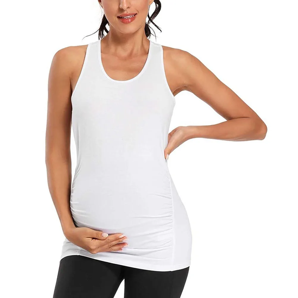 

Maternity Wear Breastfeeding Vest Sleeveless Yoga Vest Summer Maternity Sports Top 2021 Summer Maternity Wear Ladies Top Hot