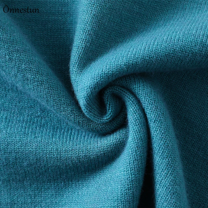 

Turtleneck Sweater Woman New Causal Knitwear Pullovers Winter Women Clothes Crop Top Jumper Solid Twist Sweaters For Women