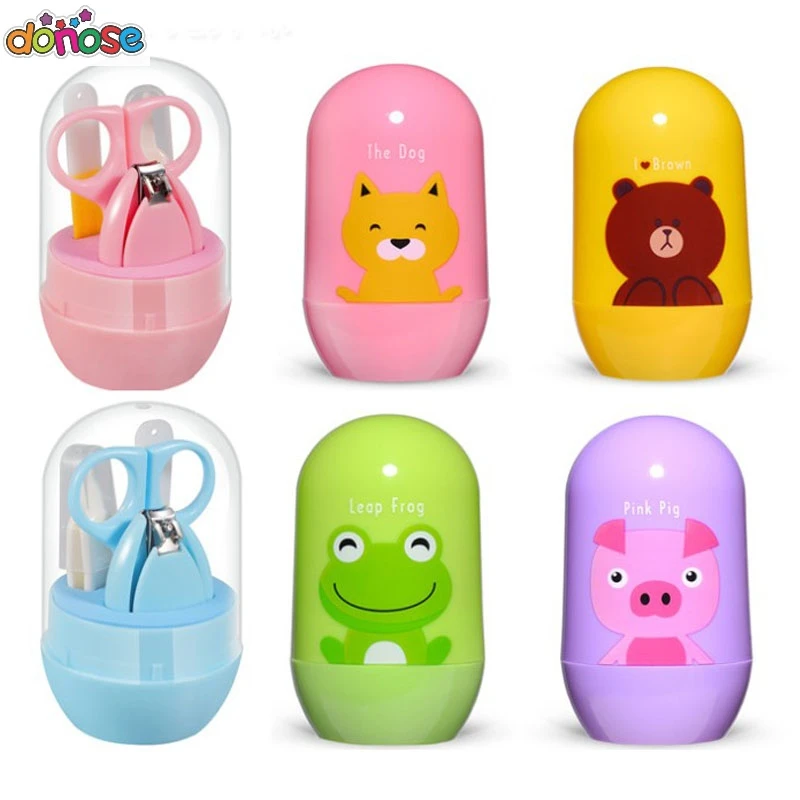 4 шт Детские комплекты для здравоохранения Детский набор ухода за ногтями