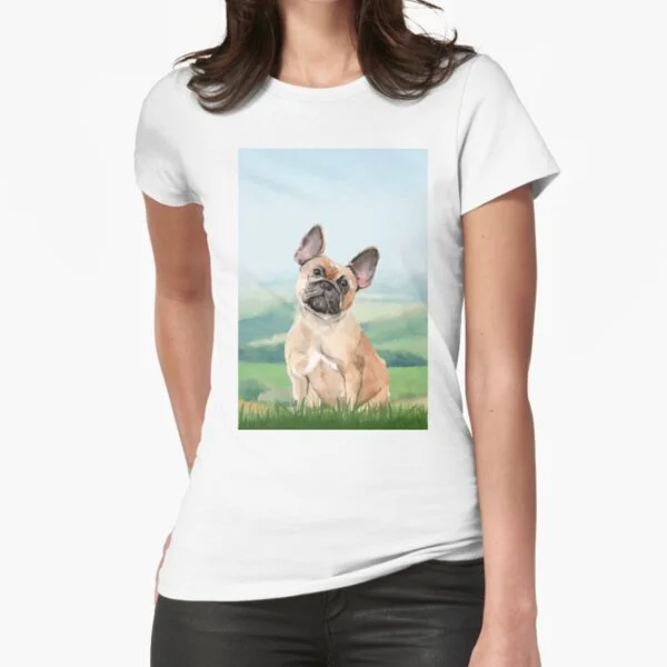 

French T-Shirt Print Top