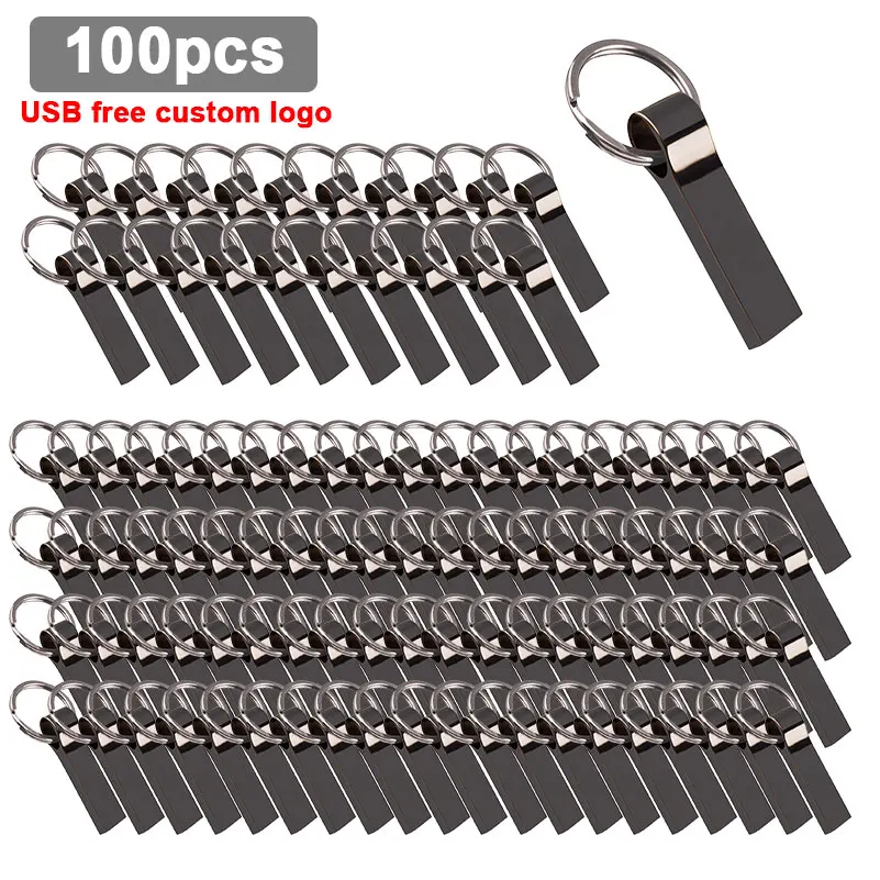 

Флэш-накопитель usb 100 шт./лот, 8 ГБ, 16 ГБ, 32 ГБ, флэш-накопитель usb, флэш-накопитель cle 100% с реальной емкостью, usb 2,0, 64 ГБ, 128 ГБ, u-диск с бесплатным ло...
