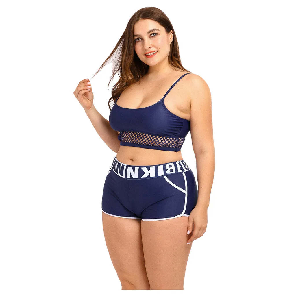 

Women Plus size Bandage high waist Bikini 2020 Push Up Brazilian biquini bathing suit women Swimwear Beachwear maillot de bain