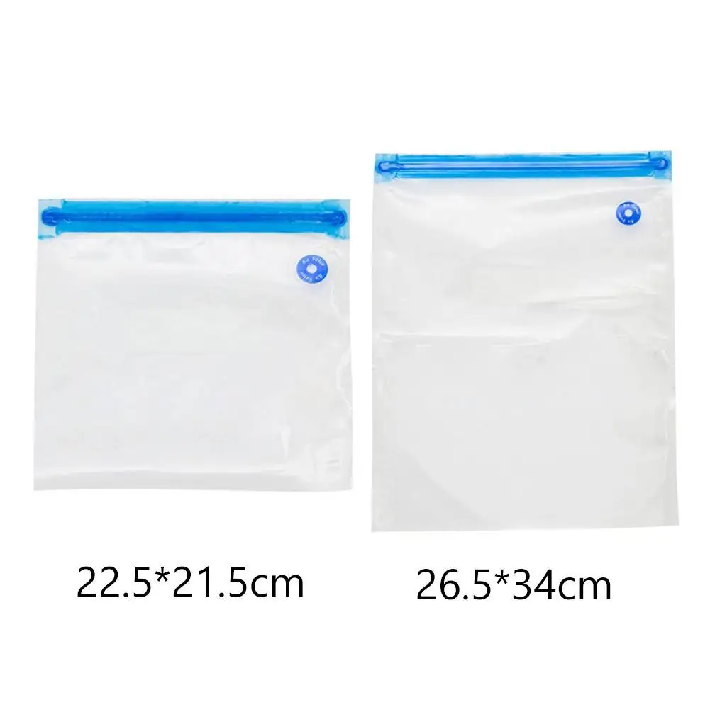 

1pcs Home Manual Food Vacuum Sealer Saver Packing Sealing Machine Kitchen Food Storage Bag Clear Plastic Food Saver Vacuum Bag