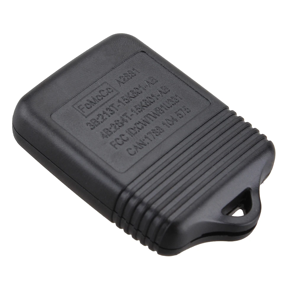 Черный чехол с 3 кнопками без ключа для автомобиля Ford удобные