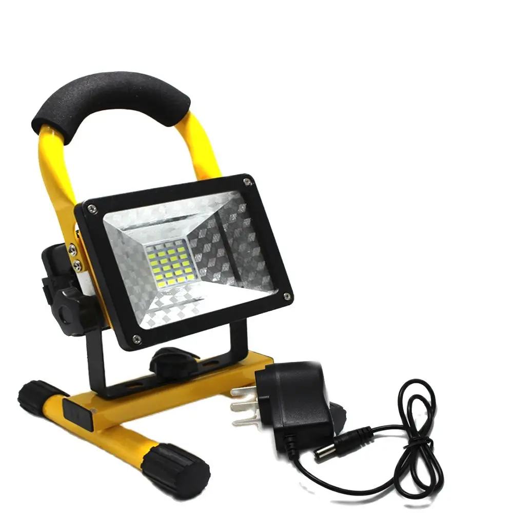 IP65 3 режима 24 Светодиодный прожектор 30 Вт Портативный Перезаряжаемый