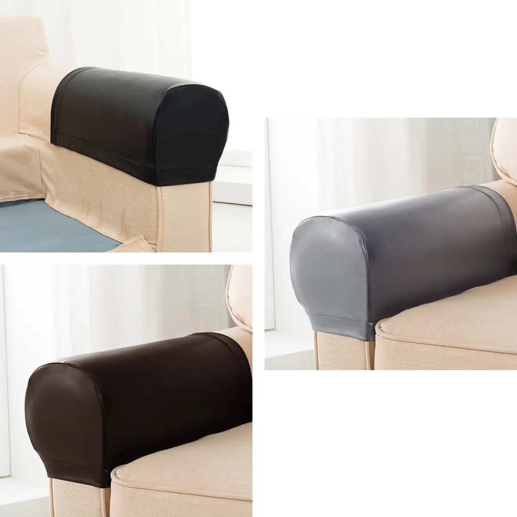 2pcs Armrest Cover Soft Spandex Stretch Pixel Arm for Recliners Sofas Chairs Loveseats Elastic Anti slip Furniture | Дом и сад