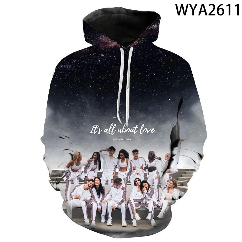 

3D Printed Cool Now United Hoodies Men Women Children Sweatshirts Streetwear Pullover Long Sleeve Boy Girl Kids Casual Jacket