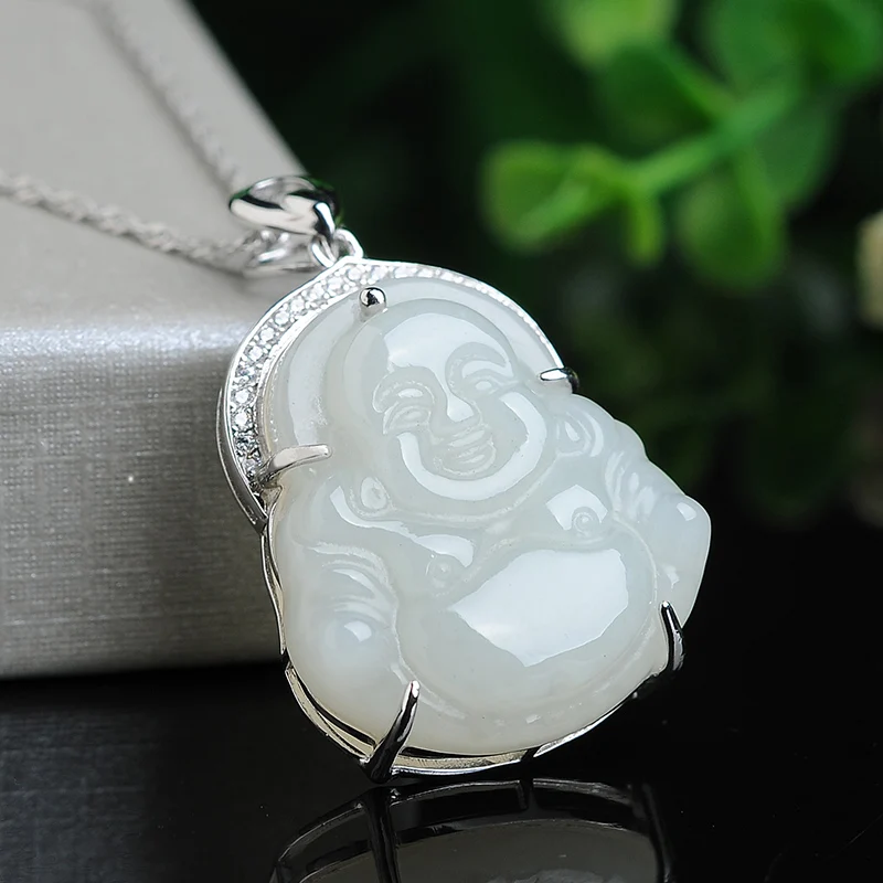 Серебряная Инкрустация 925 пробы и подвеска Будды Тянь Байюй Мисс Миллер