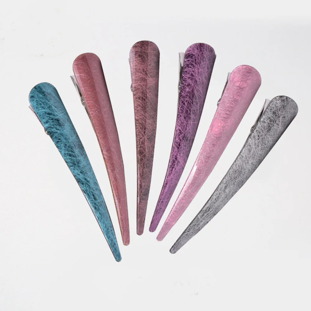 Акриловая заколка карамельного цвета Утконос для мытья лица аксессуары волос