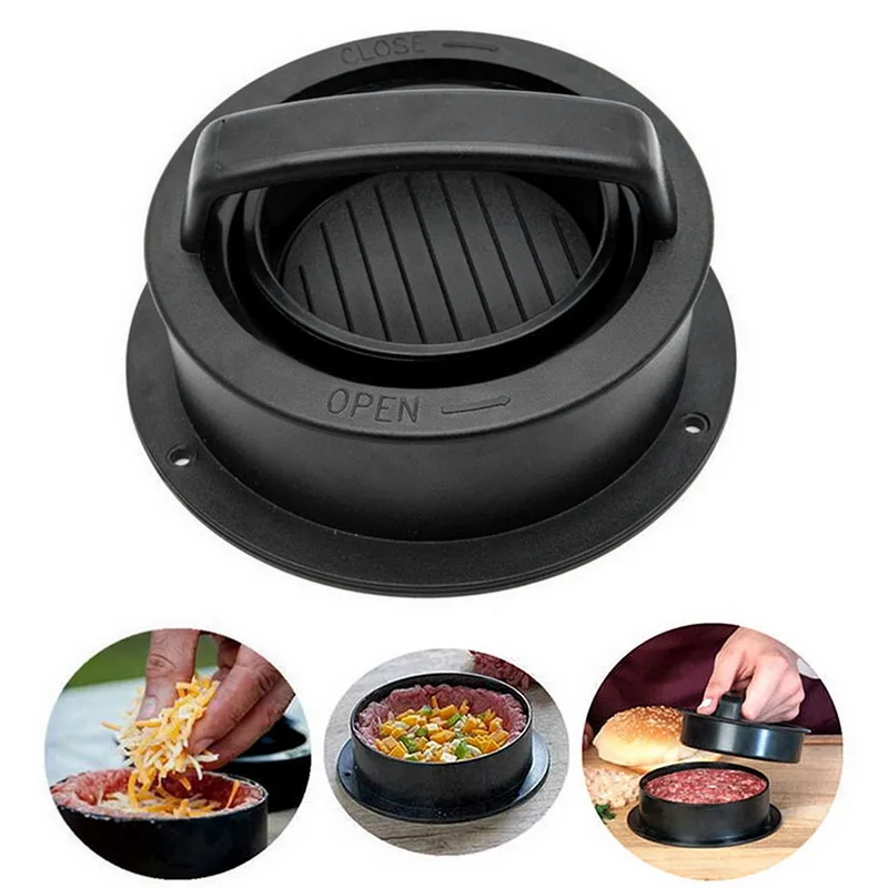 Форма для изготовления гамбургеров пресс круглая антипригарная форма поварских