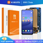 100% протестированный ЖК-дисплей Mi 9T Pro для Red mi K20 Pro, ЖК-дисплей, сенсорный экран, дигитайзер, запчасти для Xiao mi 9T MI 9T Pro Red mi K20 LCD