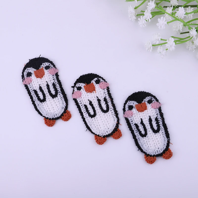 10 шт. креативная аппликация с вышивкой в виде животных нашивки для школьной