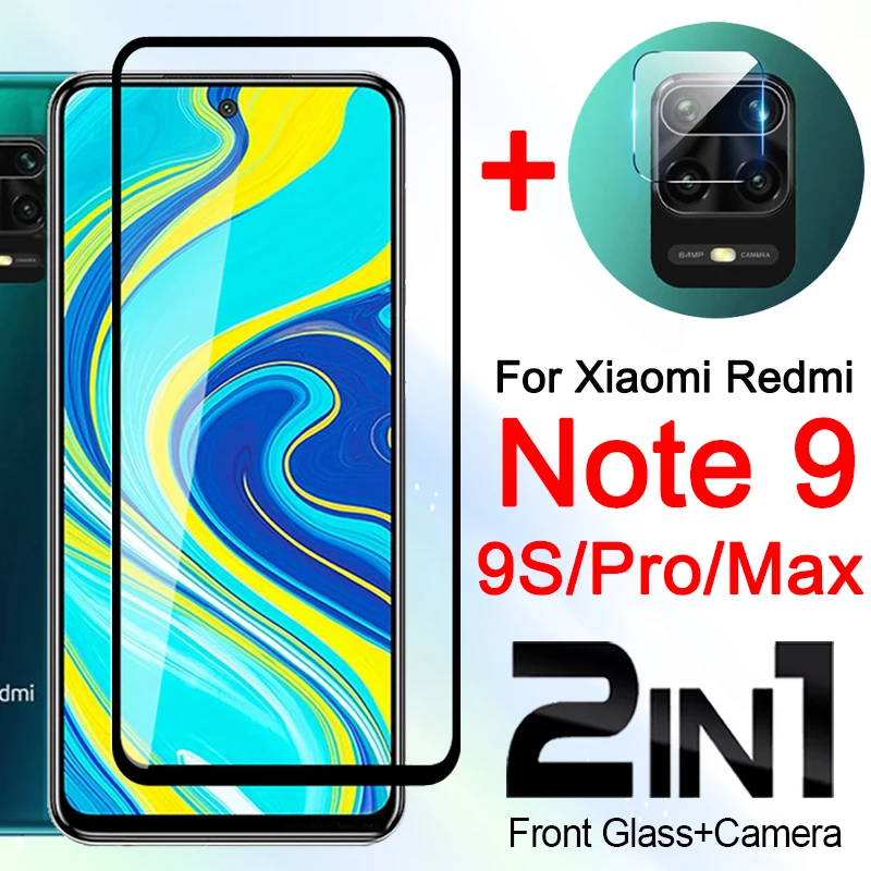 Redmi note9s защитное стекло note 9 pro max для xiaomi remi note9 9pro 9s защита экрана с объективом