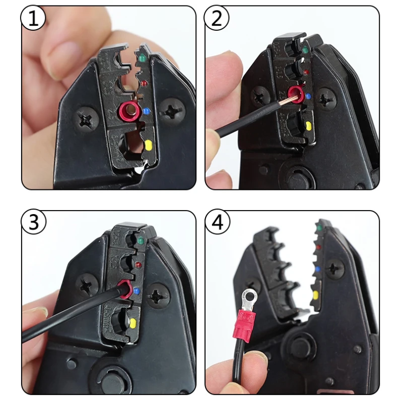 HS 40J обжимные плоскогубцы Набор инструментов для зачистки 03BC/10A/10WF/2546B челюсти