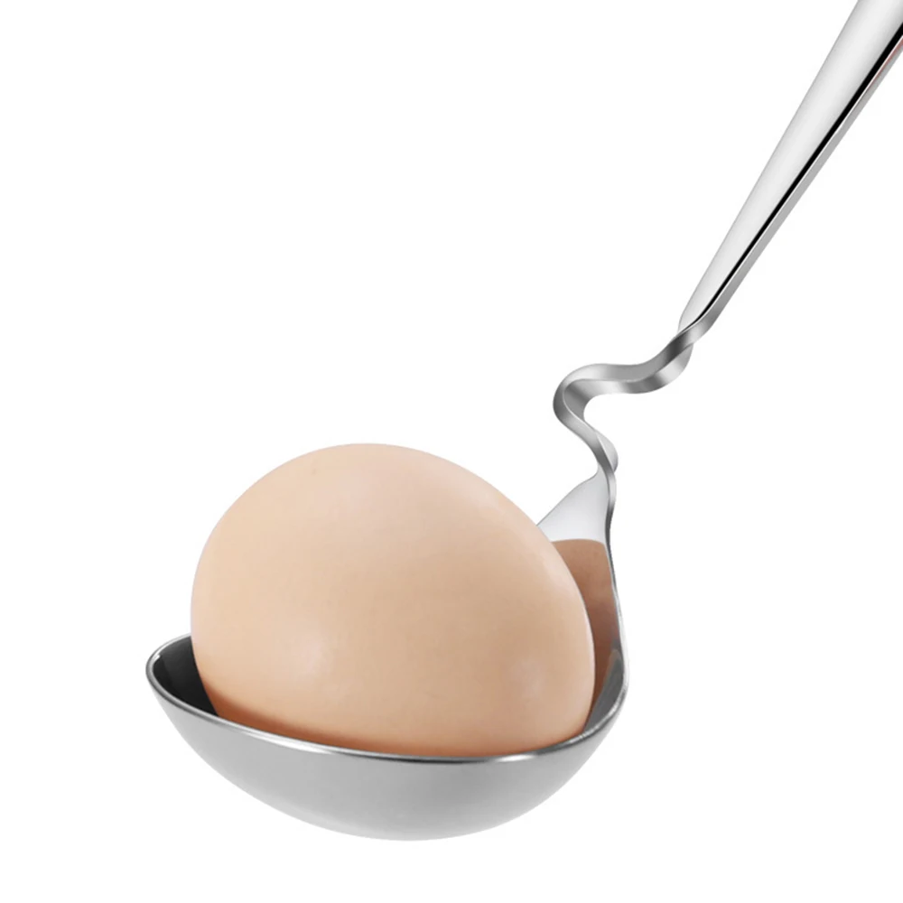 

Kitchen Large Table Soup Spoons 304 Stainless Steel Bouillion Spoons Long Handle Colander Spoon