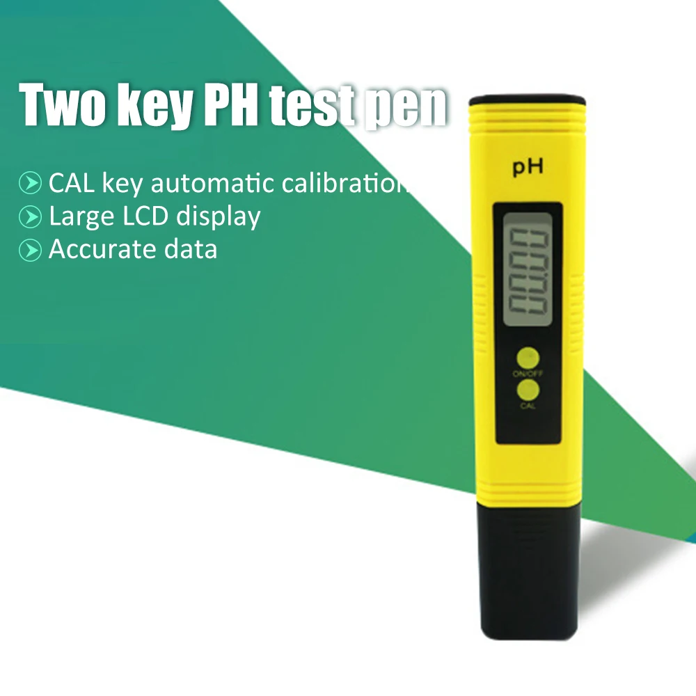 

Portable Digital PH Meter 0.01High Accuracy Drink Food Lab PH Monitor With ATC Water Quality Tester Lab PH Monitor With ATC
