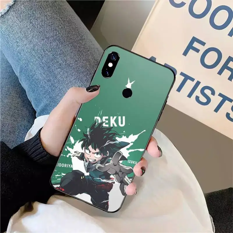 

Japan anime my hero academia Phone Case For Xiaomi Redmi note 7 8 9 t max3 s 10 pro lite