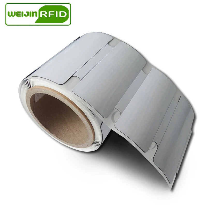 Ультратонкая метка UHF RFID 915m 868m M4QT 100*40*0 8 мм EPC ISO18000-6C фиксированные средства для