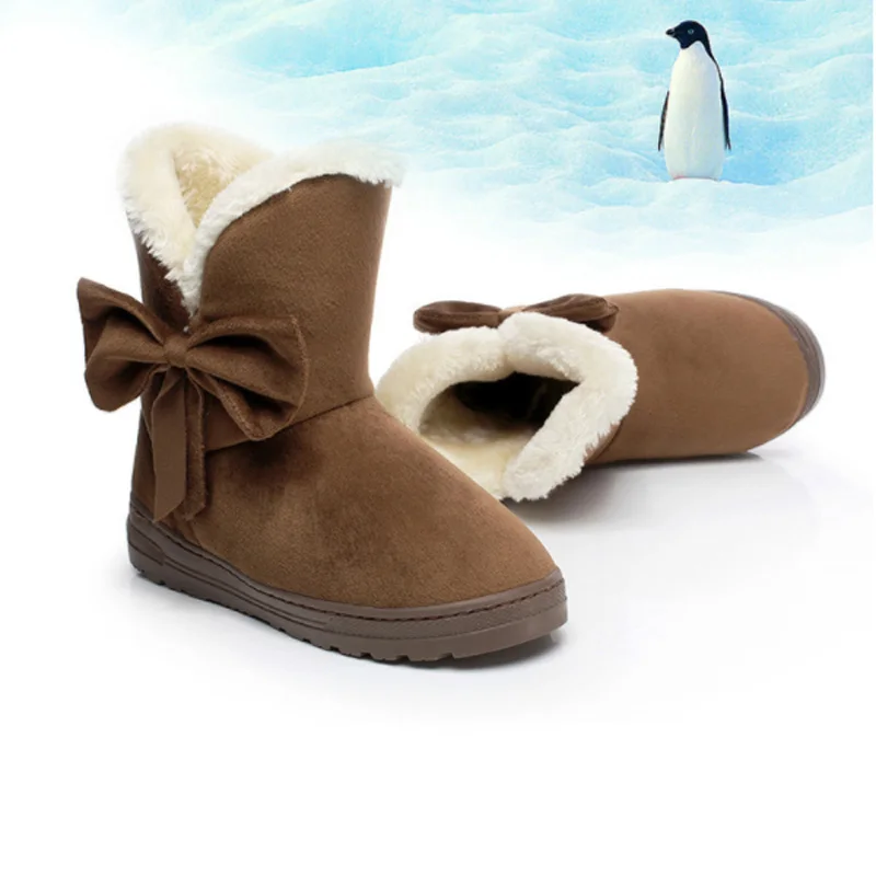 Женские зимние ботинки новая зимняя Корейская версия милая хлопковая обувь с