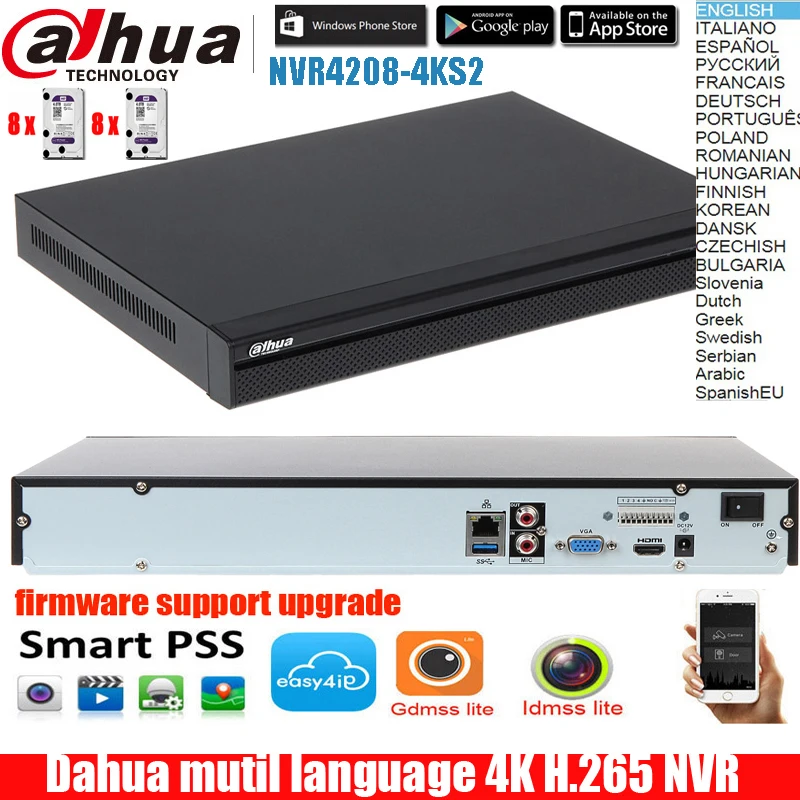 Dahua Входная полоса пропускания сигнала: H.265 +/H.265/Smart H.264 +/H.264 Max 200