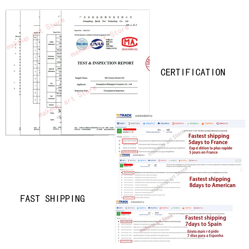 

12/24Pcs BB Cream GLow Ampoule Mixed Kit Brightening BB Foundation Natural Beauty Concealer Make-up with 6 Colors Use for BB Pen