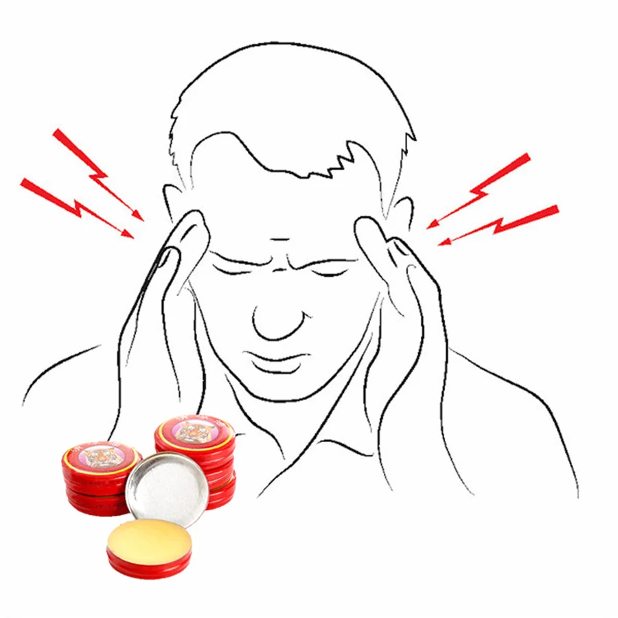

1/5/10Pcs Relief pain Ointment plaster for Refreshing headache Backache legs ached Balm for Relief common cold stuffy nose
