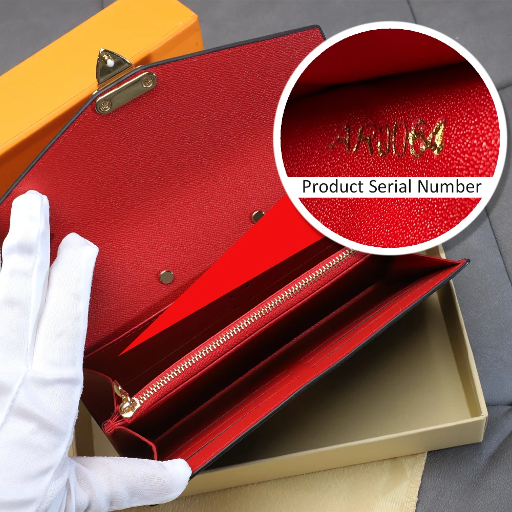 

Top Quality Luxury Design Long Lock Wallet Zipper Coin Pocket With Multi-card Compartment Lady's Card Package Free Shipping