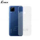 Прозрачный однотонный мягкий 3D пленка из углеродного волокна для Realme C20A C25s C21 C20 C25 GT Neo 2 5G C3 C3i C11 C12 C15 C17 задний протектор экрана