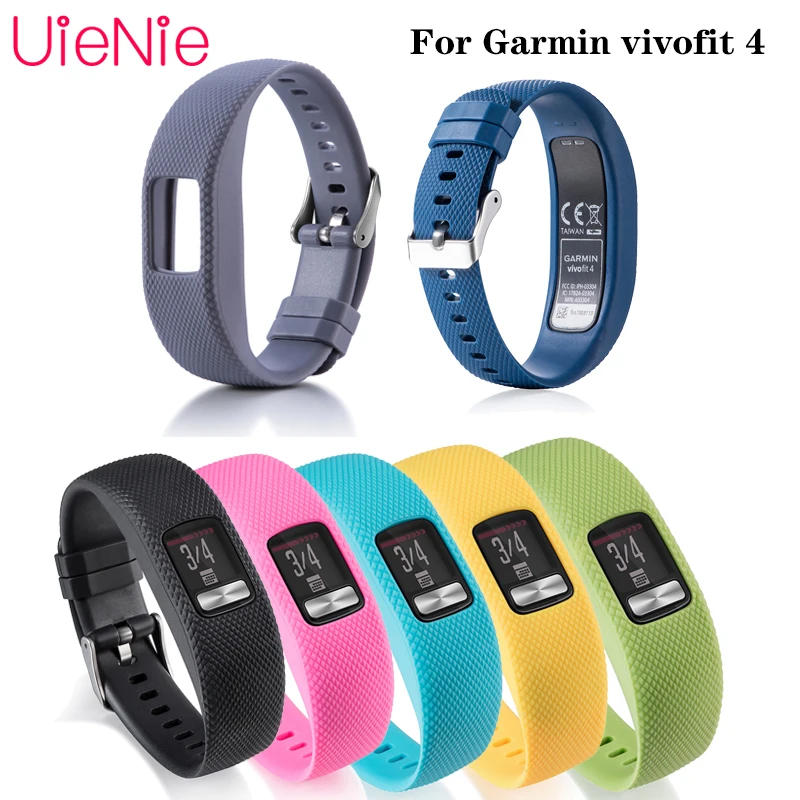 

For Garmin vivofit4 Sports Soft Silicone Strap For Garmin vivofit4 Smart Watch Bracelet Strap Replacement Wristband Accessories