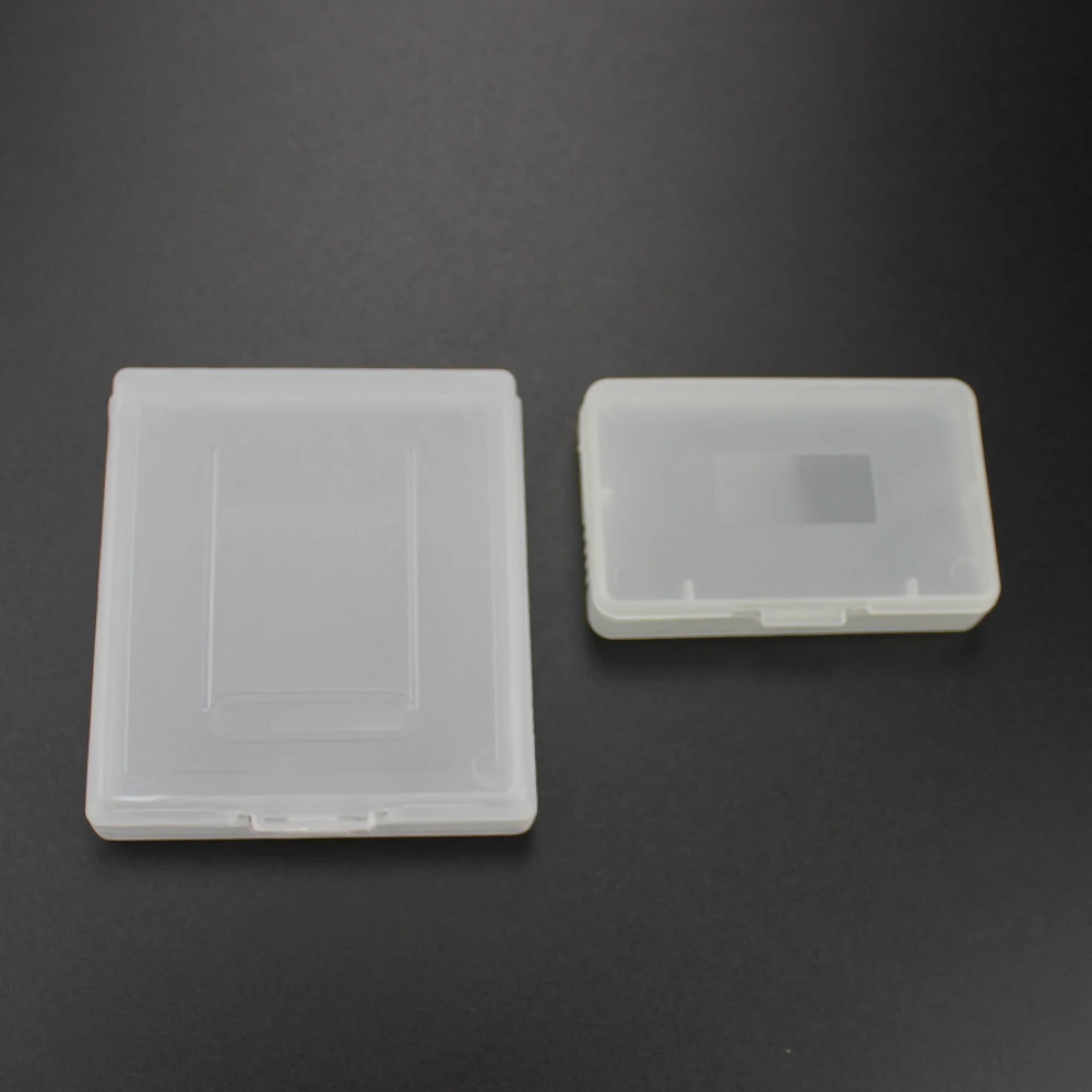 Прозрачные Пластиковые чехлы TingDong для Nintendo GBC GBP и gameboy Advance GBA SP GBM картриджи игр 20