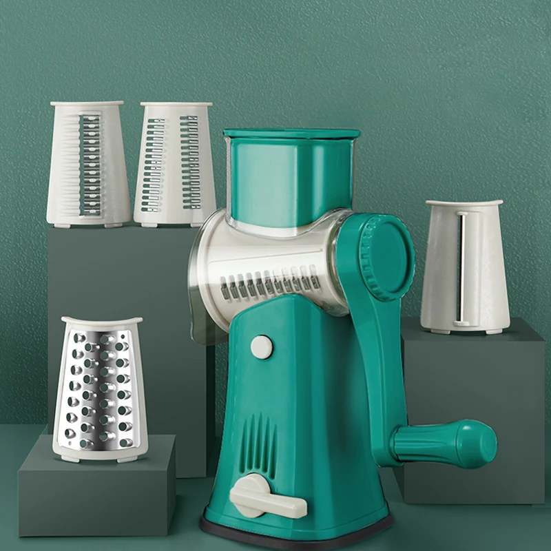 

Kitchen Machine Vegetable Cutter Manual Potato Graters Rotary Slicer Mini Nutmeg Grater Spiralizer Shredder Kitchen Gadgets Tool