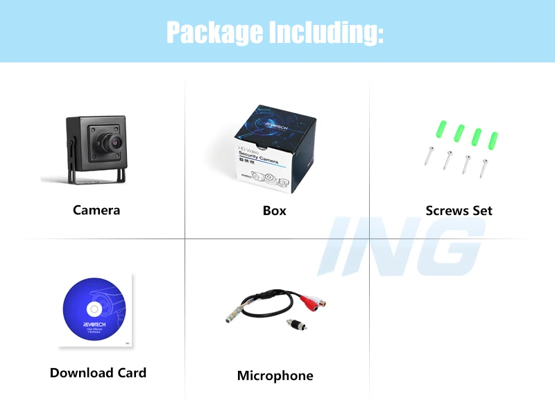 IP-камера видеонаблюдения H.265 аудио HD 3 Мп 1296P / 1080P | Безопасность и защита